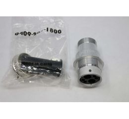 RECEPTACLE: MALE W/CLAMP 18-6