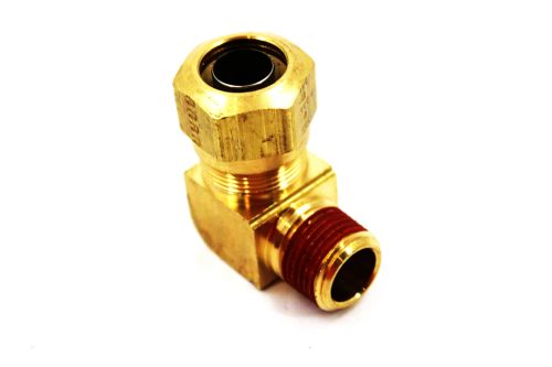 PARKER FITTING BRASS AIR BRAKE MALE ELBOW 3/4IN X1/2IN
