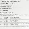 IWS QL MARINE 3-BLADE D SERIES ALUMINUM PROPELLER