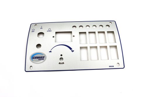 SCHWARZE DECALCONSOLE HONDA 800 235