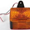 TRUCK-LITE DUAL FACE SIDE MARKER 2 WIRE PEDESTAL LIGHT 2 STUD