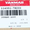 YANMAR DYNAMO ASSEMBLY