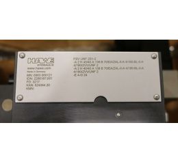 HYDRAULIC CONTROL VALVE: STABILIZER