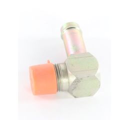 90 DEGREE PIPE HOSE FITTING 5/8 OD 1/2-14