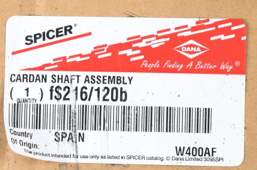 DANA SPICER CARDAN SHAFT ASSEMBLY