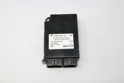 MERCEDES ECU VIDEO RADAR DECISION UNIT
