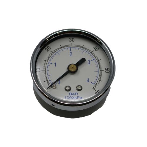 ARROW PNEUMATICS GAUGE - 2\" FACE  1/4\" NPT BRASS BACK  0-60 PSI