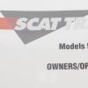 SCAT TRAK SCAT TRACK MODEL 516/520V OPERATORS MANUAL