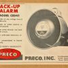 PRECO BACK UP ALARM UNIT