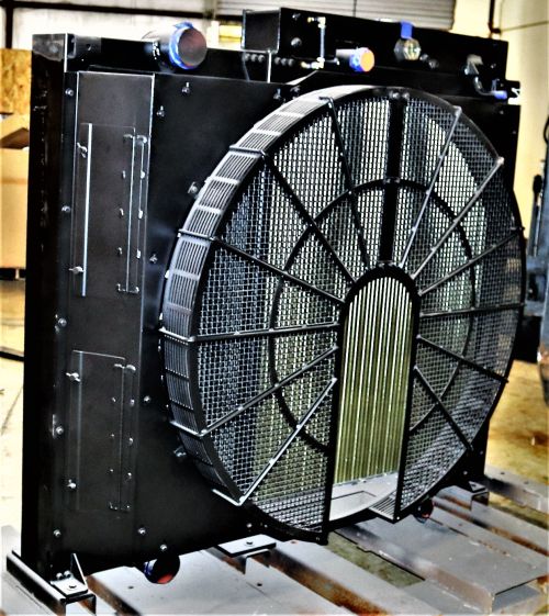 MORBARK RADIATOR ASSEMBLY - C18  765HP ENGINE TIER 4 DOMESTIC