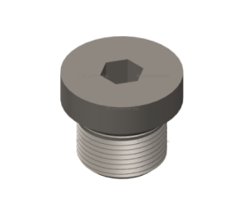 THREADED PLUG FOR N.C 8.3L C ENGINES