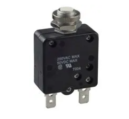 CIRCUIT BREAKER 15A PUSH BUTTON 50VDC 250VAC