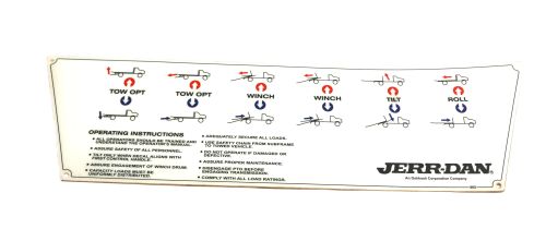 JLG DEAL CONTROL PANEL 6