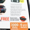 TRIPP-LITE INVERTER 3000W 12VDC TO 120VAC
