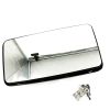 VELVAC MIRROR HEAD-FLAT GLASS MANUAL HEATED BLACK