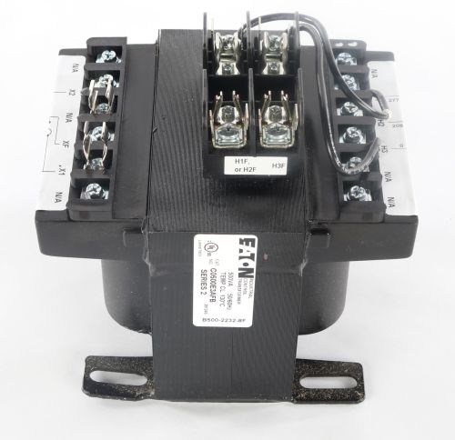 EATON TRANSFORMER 500VA 208/277V TO 120V 130C TEMP CL.