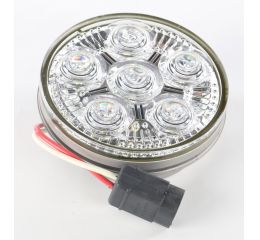 LIGHT  4\" WHITE LED S/T/T PB45