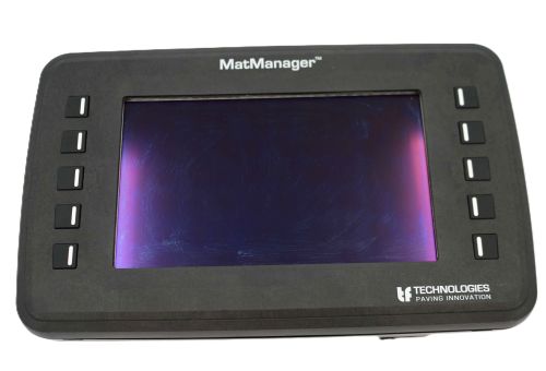 TF TECHNOLOGIES MATMANAGER PAVING QUALITY SYSTEM CONTROL UNIT