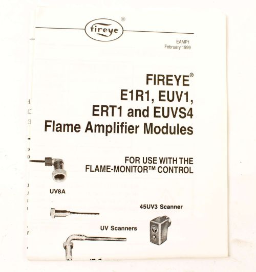 FIREYE FLAME SENSOR AMPLIFIER MODULE