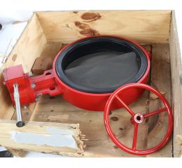 BUTTERFLY VALVE BRAY 16\" W/MANUAL OPERATOR
