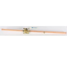 SINGLE PORT SHUT-OFF VALVE W/ LOCKING HANDLE