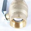 STAUFF BALL VALVE 1-1/2in NPT BRASS 600WOG