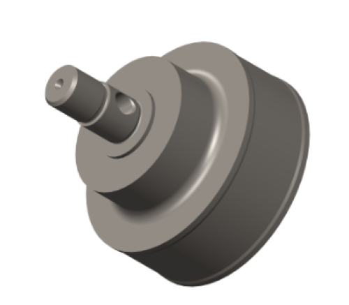 KOMATSU IDLER TOP LEVEL ASSEMBLY PULLEY NC 11L M11 ENGINES