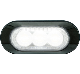 LAMP: LED FLASHER WHITE/CLEAR