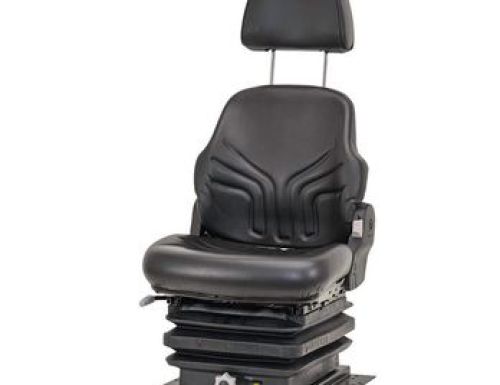 CASE AFTERMARKET SEAT ASSEMBLY W/ HEADREST, VINYL