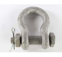 ANCHOR SHACKLE - GALVANIZED 3/4in NUT-BOLT-COTTER