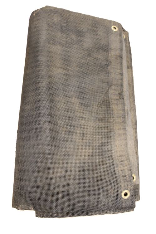 US TARP 8'X28' BLACK MESH TRAP