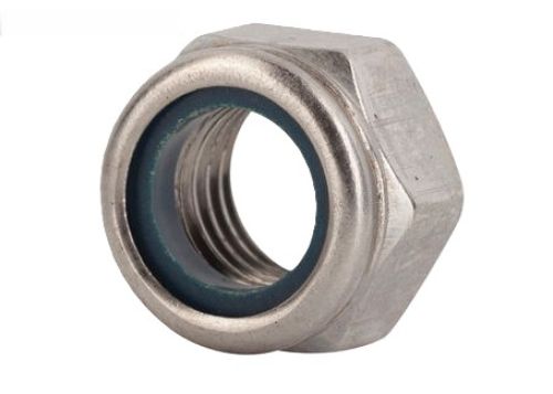 FASTENAL LOCK NUT SS NYLON INSERT M4-0.7
