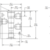 PARKER VALVE BODY FOR BLOCK C08-4 ALUMINUM NPTF 1/4