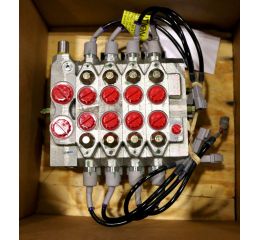 HYDRAULIC VALVE ASSEMBLY 4 SECTION 12 VDC