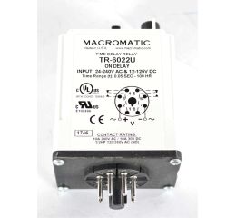 RELAY - TIME DELAY ADJUSTABLE 0.05 SEC TO 100 HR