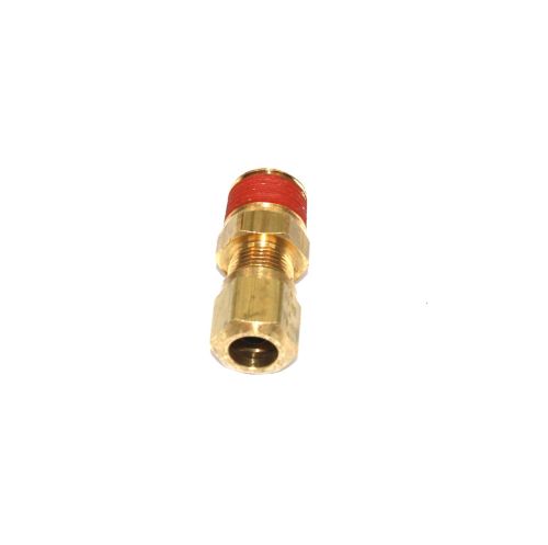 PARKER FITTING MALE CONNECTOR 3/8 X 3/8IN NTA BRASS