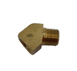 FITTING PIPE BRASS 45 DEG EXTRUDED STREET ELBOW