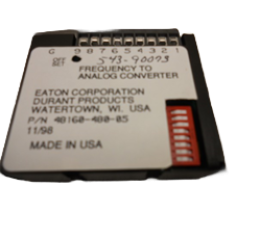 DURANT EATON ANALOG CONVERTER MODULE DC-0-10KHZ
