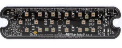 TRUCK-LITE SLIM LED STROBE LIGHT  CLEAR SURFACE MOUNT  12V