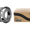 CWS 22.5X8.25 HUB PILOT 2 SIDED POLISH ALUMINUM WHEEL