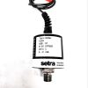 SETRA SYSTEMS PRESSURE TRANSDUCER 0-5000psi 24VDC 4-20mA