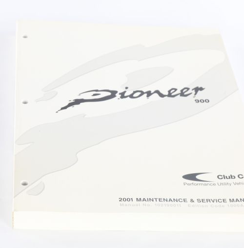 CLUB CAR MAINTENANCE-SERVICE MANUAL FT01 PIONEER 900