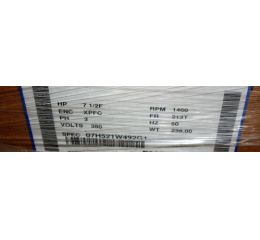 ELECTRIC MOTOR 7.5HP 380V 50Hz 213T