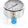 WEISS INSTRUMENTS LIQUID FILLED GUAGE 0-100psi