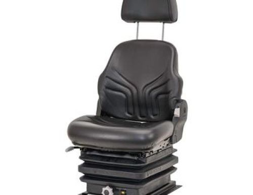 JOHN DEERE AFTERMARKET SEAT ASSEMBLY W/ HEADREST, VINYL