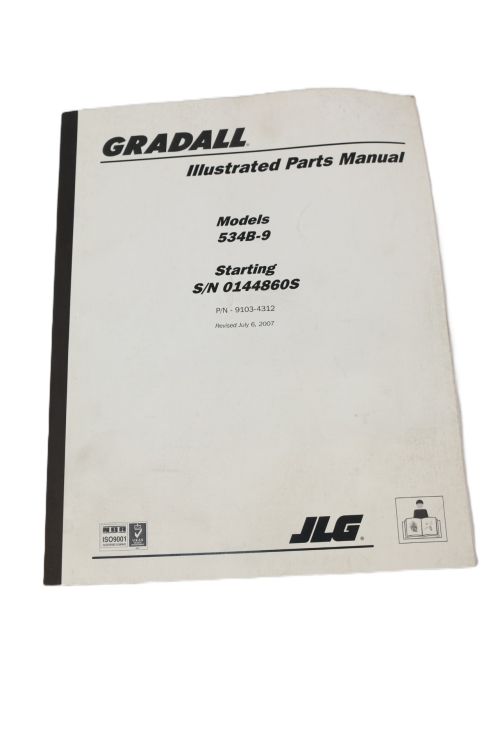 JLG MANUAL PARTS 534B9