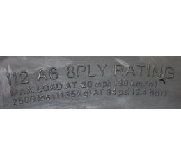 TIRE AG REAR 11.2 X 24 - 8 PLY