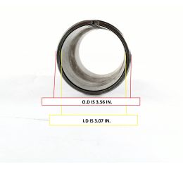 3-1/2 OD X 3 ID X 4-1/2 SPLIT STEEL BUSHING BTC300