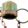 PARKER QUICK COUPLING DIVISION DUST CAP: STEEL W/CHAIN