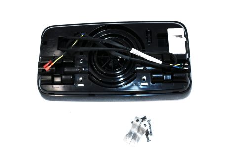 HINO MIRROR HEAD-FLAT GLASS MANUAL HEATED BLACK